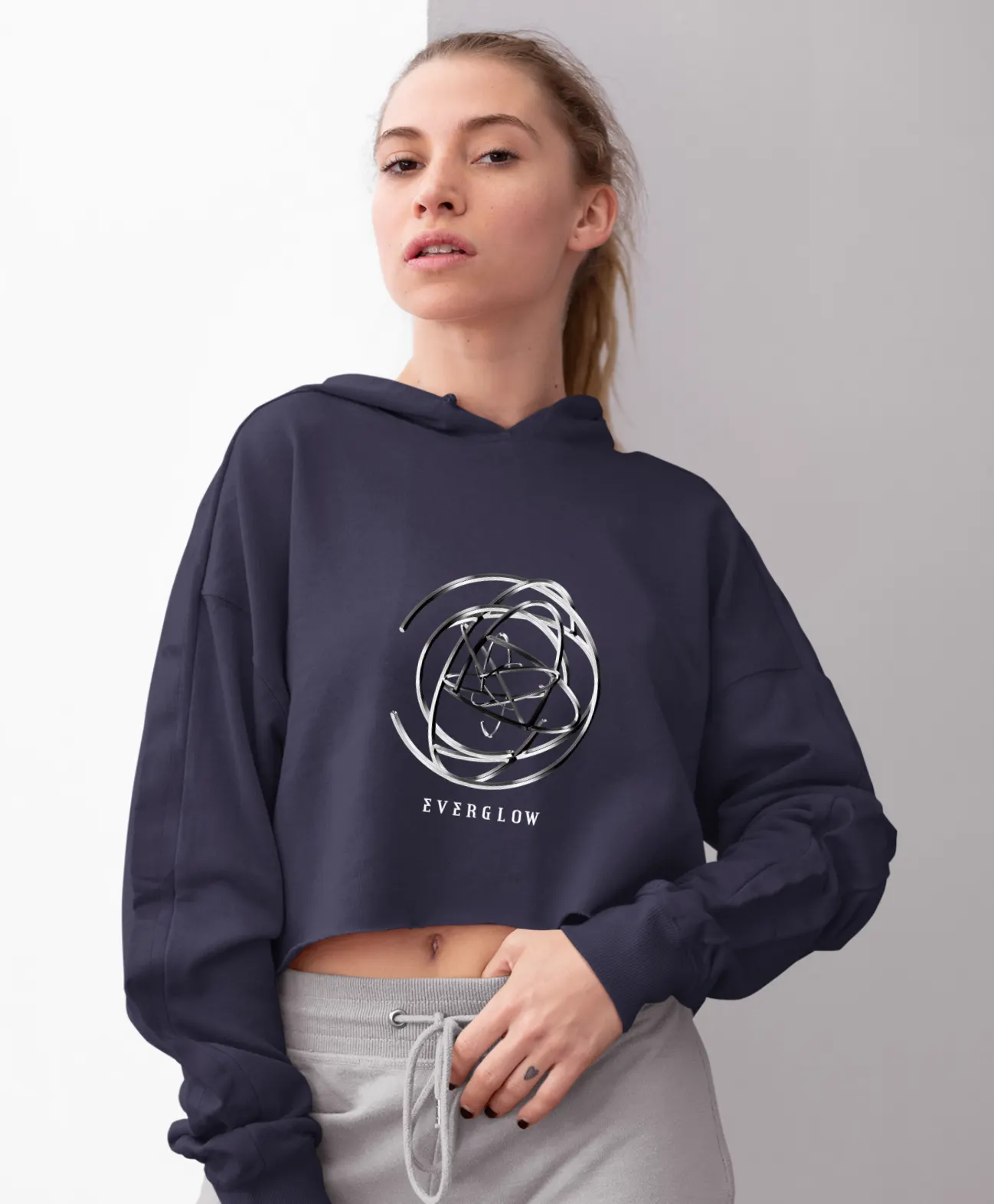 Everglow All My Girls Cropped Hoodie