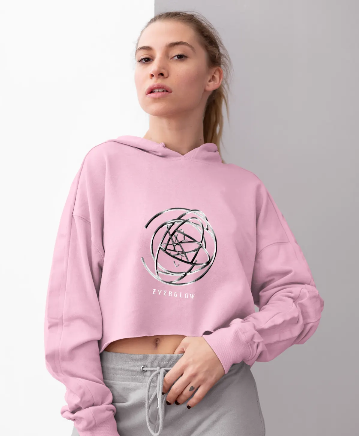 Everglow All My Girls Cropped Hoodie