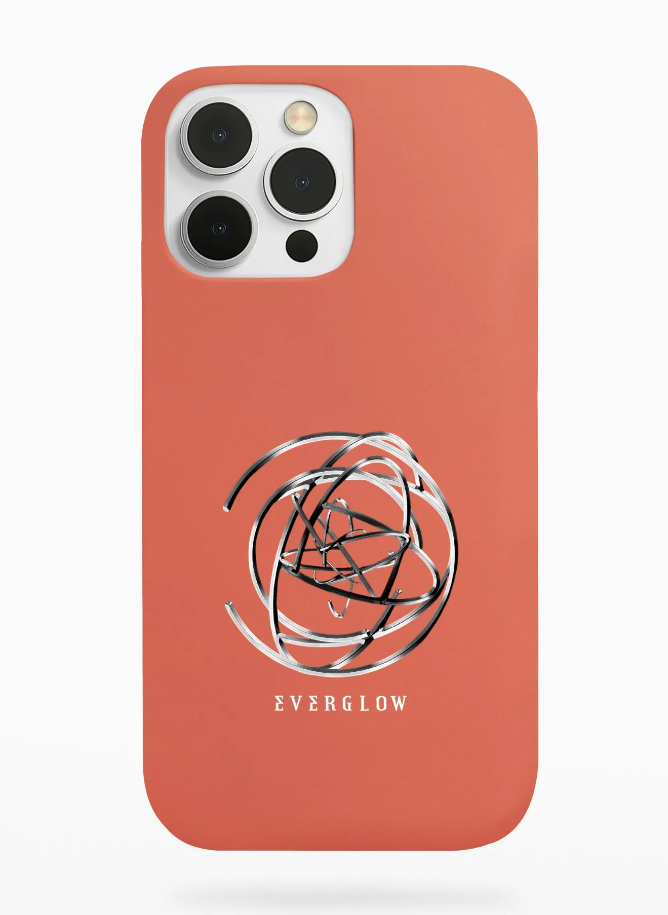 Everglow All My Girls Logo Phone Case - Coral, Apple iPhone 18