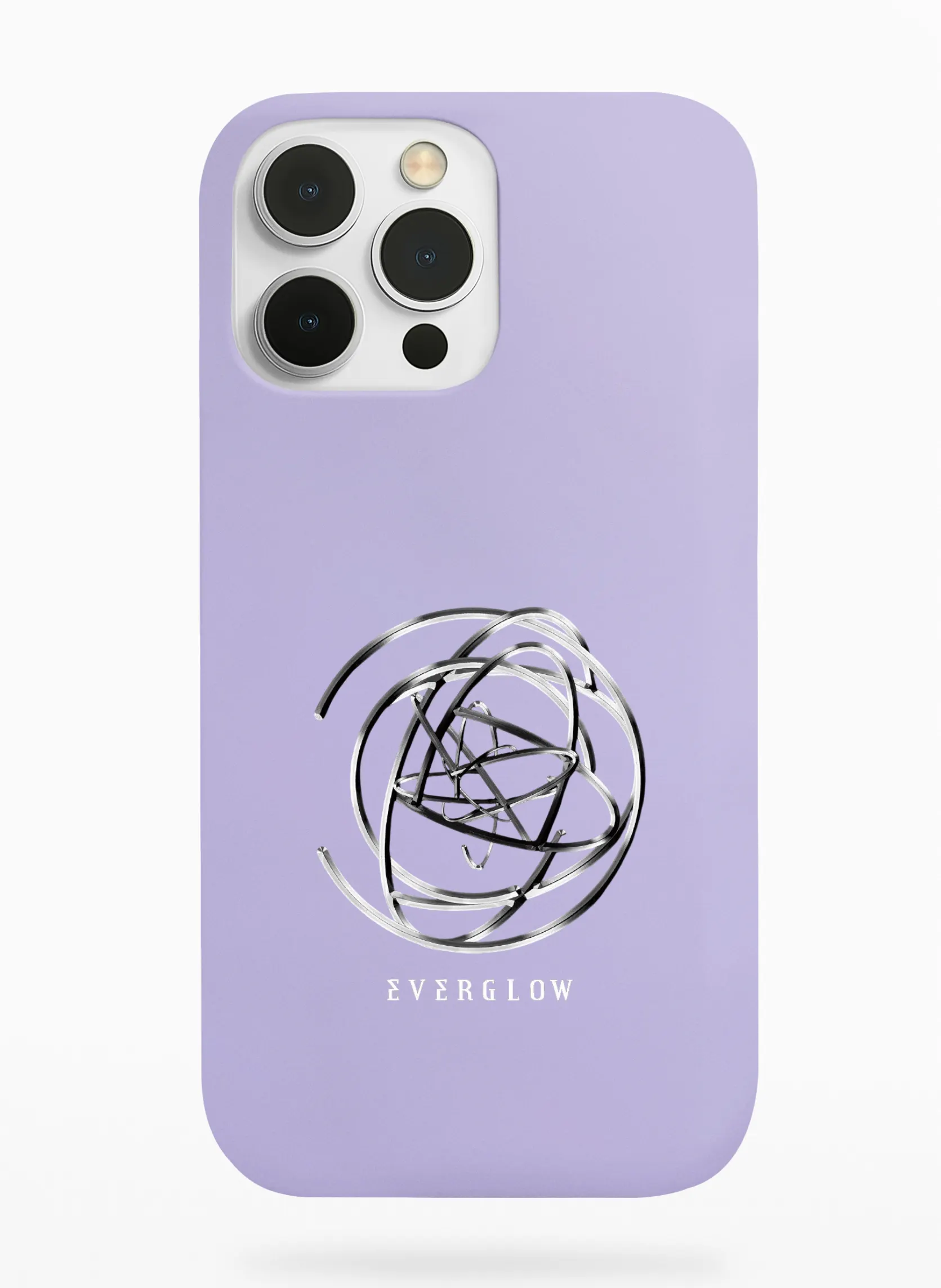 Everglow All My Girls Logo Phone Case - Lavender, Apple iPhone 18