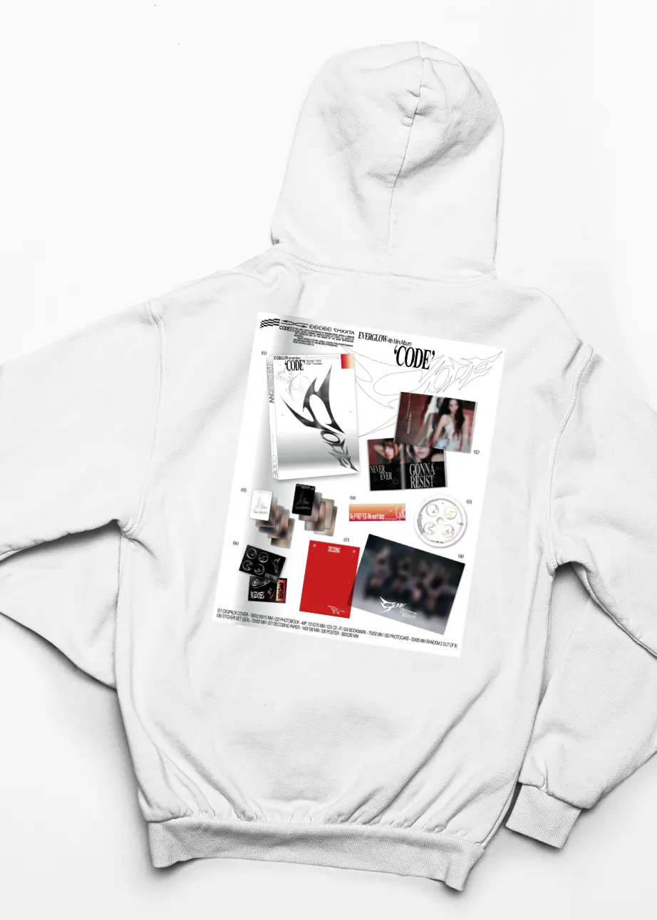 Everglow Code Collage Hoodie
