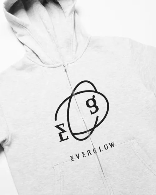 Everglow Code Collage Zip Hoodie