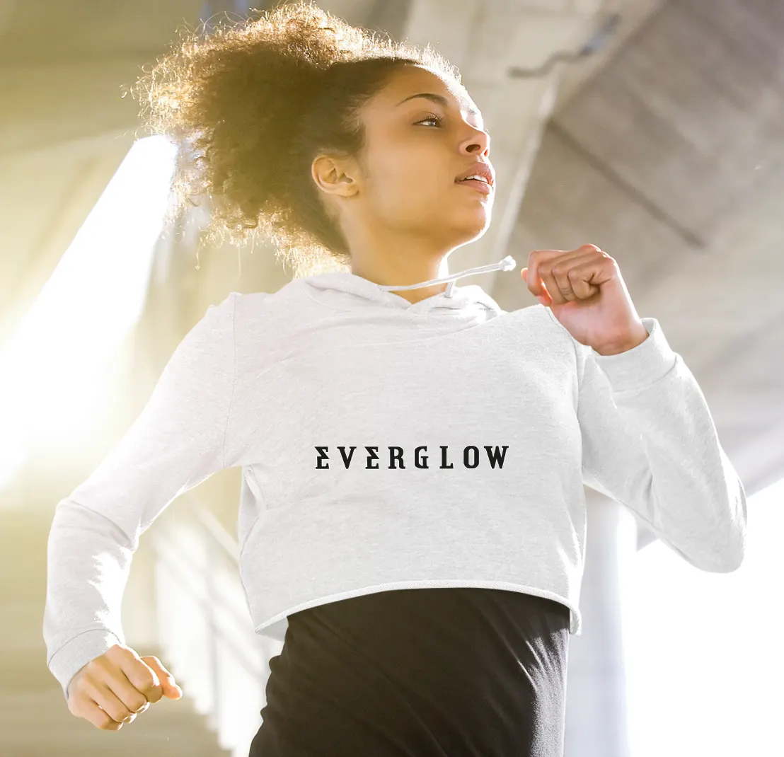 Everglow Code Cropped Hoodie
