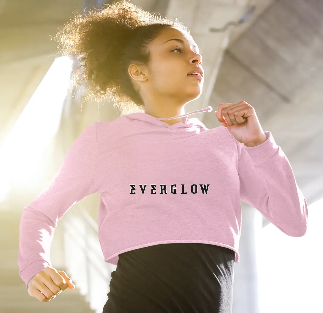 Everglow Code Cropped Hoodie
