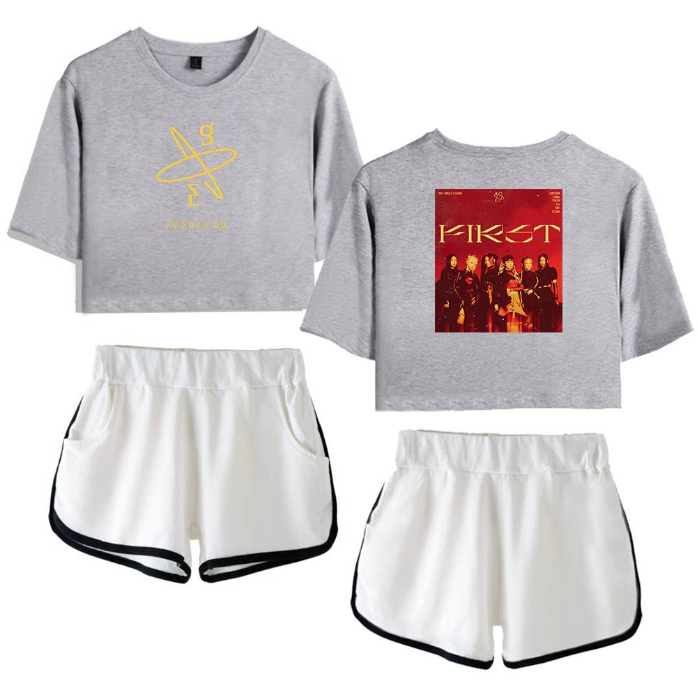 Everglow First Tracksuit - Gray-White