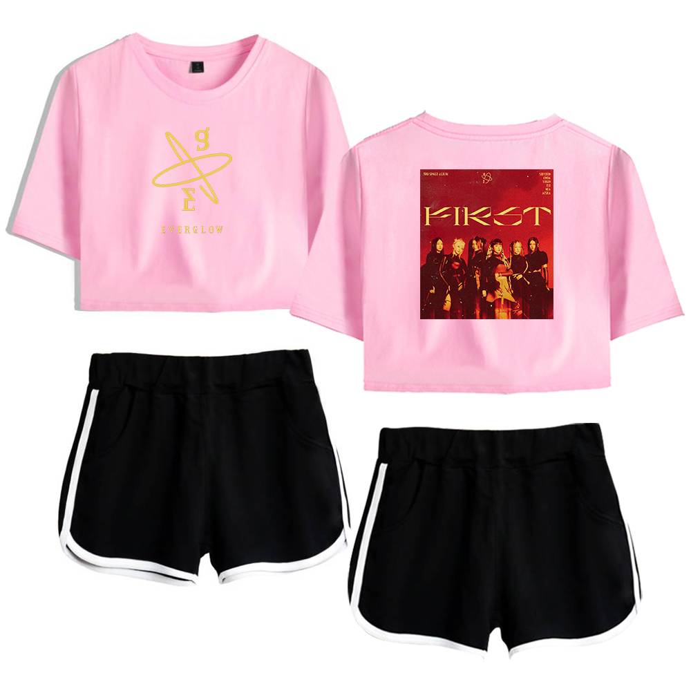 Everglow First Tracksuit - Pink-Black