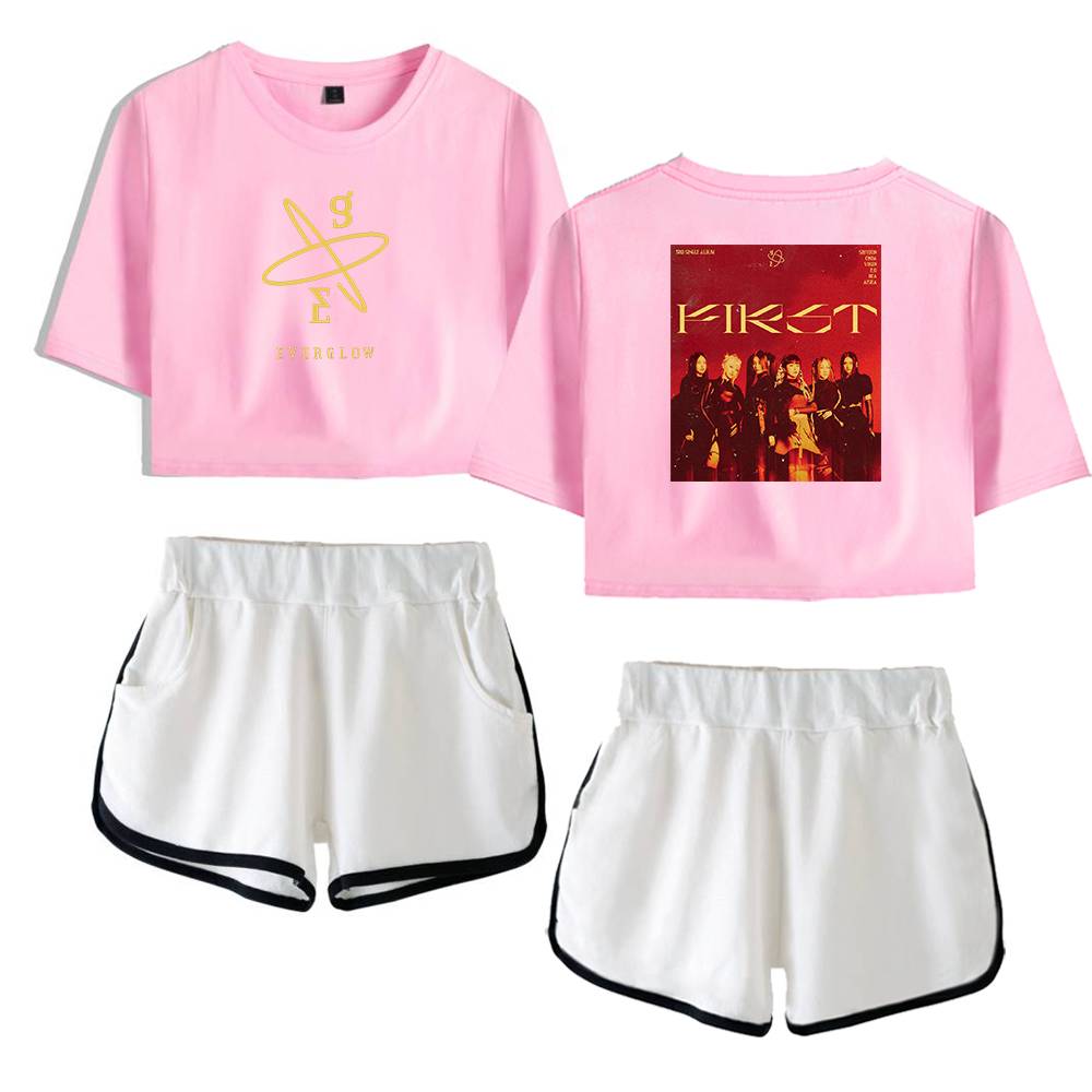 Everglow First Tracksuit - Pink-White