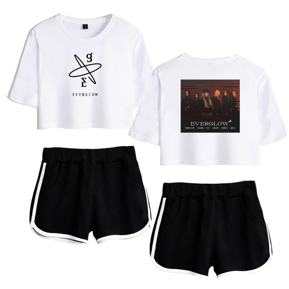 Everglow Group Portrait Tracksuit - White-Black