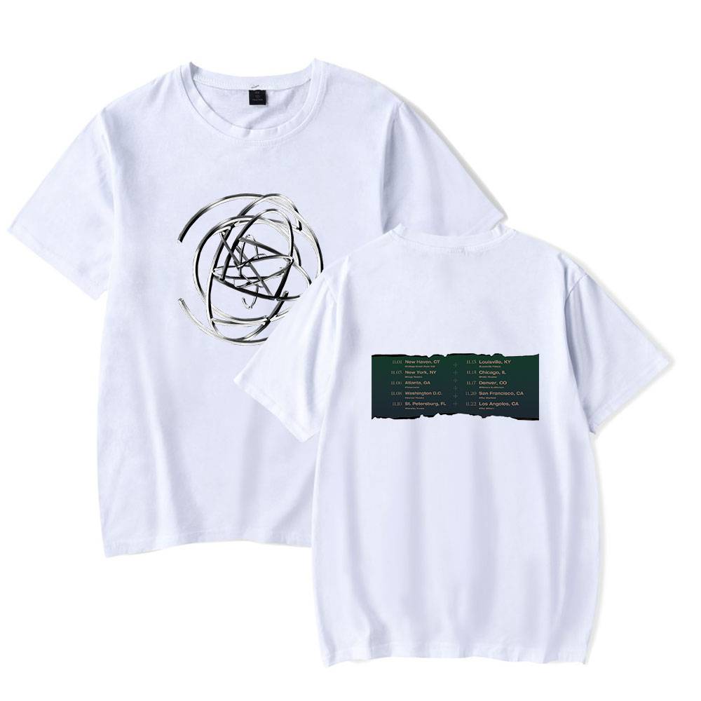 Everglow Tour Dates T-Shirt - White