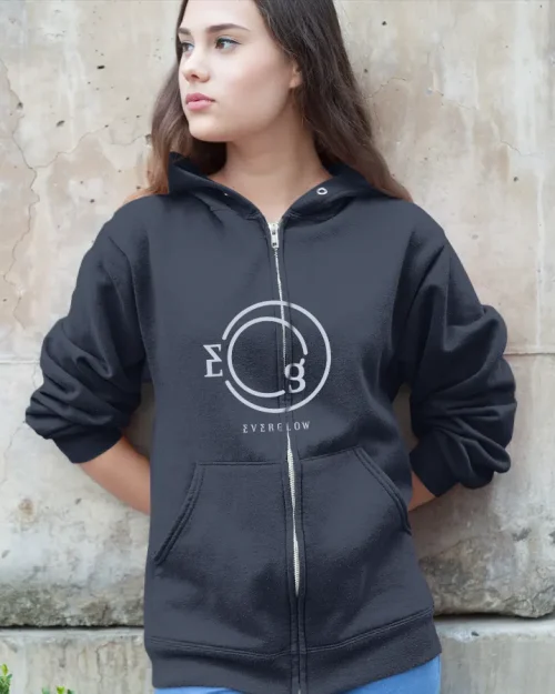 Everglow Zombie Cover Zip Hoodie